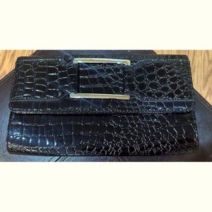 Vintage Candies Black Clutch Purse